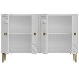 Hanah home konzola lessi 120 white gold | Eponuda.com