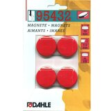 Dahle magneti za tablo DA1395432 y32mm rdeč 4 kos | Shoptok.si