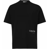 Calvin Klein Majica crna / bijela