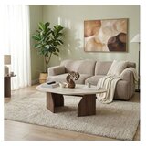 Hanah home Sto za dnevnu sobu Rock Travertine Walnut | Eponuda.com