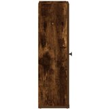 vidaXL Kopalniška omarica z držalom za zvitke dim. hrast 20,5x22x72 cm | Shoptok.si
