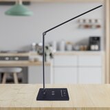  LED stona lampa sa bežičnim punjenjem VARIO LED/5W/230V 3000-6000K crna | Eponuda.com
