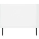  Stolić za kavu sjajni bijeli 90 x 50 x 40 cm konstruirano drvo | shoptok.hr