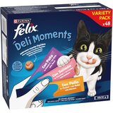 Felix Deli Moments Multipak - (48 x 10 g) Piletina, losos i pačetina Cijene