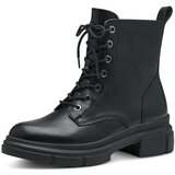 Tamaris Gležnarji z vezalkami črna | Shoptok.si