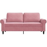  Dvosjed ružičasti 140 cm baršunasti | shoptok.hr