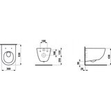 Laufen wc šolja konzolna pro new (LA8209560000001) | Eponuda.com