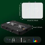 MEISHILE 2000 W LED rastlinska svetilka s polnim spektrom in dvojno zatemnitvijo | Shoptok.si