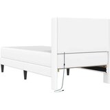  Okvir kreveta s madracem Bijela 80 x 200 cm Umjetna koža | shoptok.hr