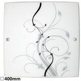 Rabalux elina plafonjera 400x400 E27 2x60W crna/bela Cene