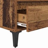 TV ormar Staro drvo 100 x 34,5 x 44,5 cm Obrađeno drvo i čelik | shoptok.hr