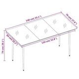  7-dijelni vrtni blagovaonski set s jastucima crni | shoptok.hr