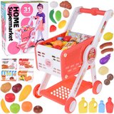  Shopping kolica s namirnicama crvena | shoptok.hr