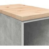 vidaXL Garažni ormar za odlaganje 30x51x85 cm masivne borovine | shoptok.hr