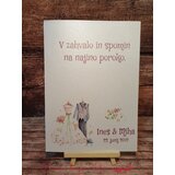  Poročne zahvale PORZAH 125 | Shoptok.si