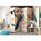 Artgeist Paravan Peacock Love I, 5-Delni, Akustičen | Shoptok.si