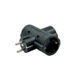 Mitea_Electric Trostruki T razvodnik crni 16A 250V 3680W PM-42-C T3 | Eponuda.com
