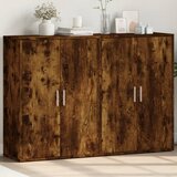 The Living Store Komoda 2 kosa dimljeni hrast 60x31x84 cm inženirski les - Komoda, (21657317) | Shoptok.si