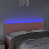  LED uzglavlje ružičasto 144x5x78/88 cm baršunasto | Eponuda.ba