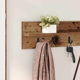  Vješalica za kapute na zidu Zidne Staro drvo 100 x 10,5 x 18 cm | shoptok.hr
