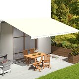 vidaXL Nadomestno blago za tendo krem 6x3,5 m Cene
