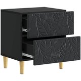  Noćni ormarić 2 pcs Crna 43 x 34,5 x 48 cm Konstruirano drvo | shoptok.hr