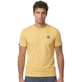 Leone 1947 Majice & Polo majice Man T-Shirt Short Sleeves Pastel Wash Rumena | Shoptok.si