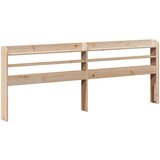vidaXL Okvir kreveta s uzglavljem 180 x 200 cm masivna borovina | shoptok.hr
