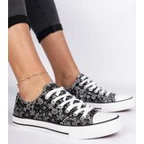 D/CEO marka niezdefiniowana Black women's canvas sneakers in Aztec style Kalusa | ePonuda.com