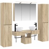  Set namještaja za kupaonicu 6 kom. Hrast sonoma | shoptok.hr