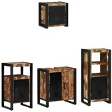  Set namještaja za kupaonicu 4 kom. Višebojno i crno | shoptok.hr