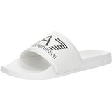 Ea7 Emporio Armani Nizki natikači črna / bela | Shoptok.si