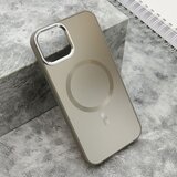 Maska COLOR METAL MagSafe za iPhone 13/ srebrna