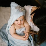 BabyOno ručnik bambus 100x100 cm, Lisica, plava | shoptok.hr