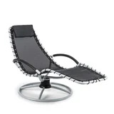 The Chiller, Gugalnik/ležalnik, 77 x 85 x 173 cm, 360 Comfort, Comfortmesh, Črn