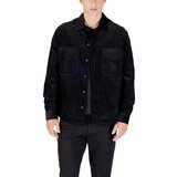 Antony Morato Srajce z dolgimi rokavi REGULAR FIT WITH LOGOED METAL BADGE MMSL00770-FA300030 Črna Cene