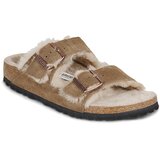 Birkenstock Natikači Arizona Shearling Kostanjeva Cene