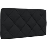 Maison Chic posteljno vzglavje - vzglavna omarica - vzglavna stranica črna 80 cm blago, (21704223) | Shoptok.si