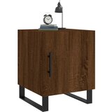  Noćni ormarići 2 kom boja smeđeg hrasta 40 x 40 x 50 cm drveni | Eponuda.com
