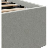  Hidraulični okvir za krevet od tkanine svjetlosivi 90 x 200 cm | shoptok.hr
