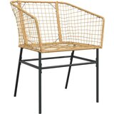  Set od 7 vrtnih stolica smeđi poli ratan | shoptok.hr