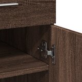  Komoda boja smeđeg hrasta 80x42,5x93 cm od konstruiranog drva | Eponuda.ba
