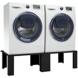  Pedestal za perilicu rublja 2 pcs Crna 127 x 54,5 x 32,5 cm | shoptok.hr