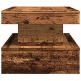  Stolić za kavu s LED svjetlima boja starog drva 90 x 50 x 40 cm | shoptok.hr