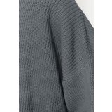Trendyol Anthracite Wide Pattern Basic Knitwear Sweater | Eponuda.ba
