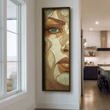 WALLXPERT LAC073-150 Multicolor Decorative Framed MDF Painting | Eponuda.com