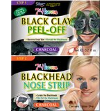 Montagne Jeunesse (7th Heaven) Montagne Jeunesse maska in obliži za nos - Black Clay Peel-Off / Blackhead Nose Strip | Shoptok.si