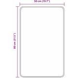 Prostirka protiv klizanja Tamno siva 50 x 80 cm PP | shoptok.hr