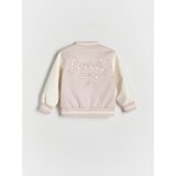 Reserved - Bomber jakna s aplikacijom - pastelnoružičasto | shoptok.hr