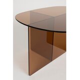 Zuiver Rjava steklena klubska mizica 60x80 cm Linea – | Shoptok.si